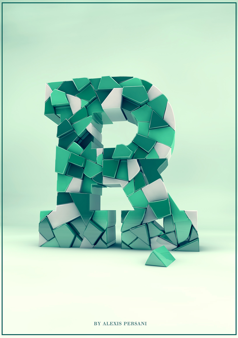 Illustration for article titled The gorgeous alphabet of Alex Persani